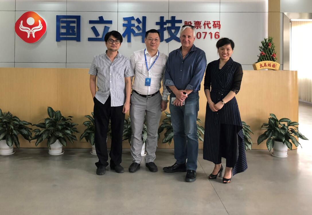 美國(guó)Square Panda公司CEO Andy先生蒞臨公司參觀(guān)考察  